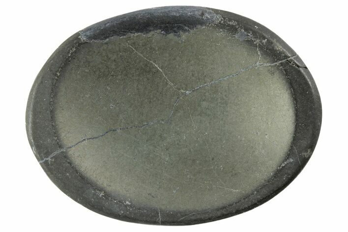 1.5" Polished Pyrite Worry Stones - Photo 1